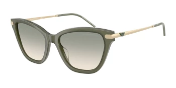 Emporio Armani EA4251 style-color 62642C Shiny Opal Green / Brown Gradient Light Green Lens