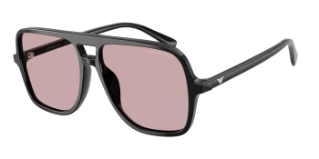 Emporio Armani EA4252U style-color 501773 Shiny Black / Pink Lens