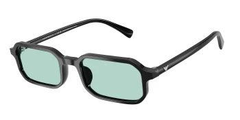 Emporio Armani EA4253U style-color 501765 Shiny Black / Light Azure Lens