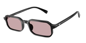 Emporio Armani EA4253U style-color 501773 Shiny Black / Pink Lens