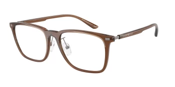 Emporio Armani EA3263D style-color 6282 Shiny Transparent Brown