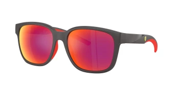 Ferrari Scuderia FZ6019D style-color 528/6Q Matte Grey / Red Gold Mirror Lens