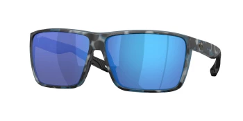 Costa Del Mar 6S9121 RINCON II 06S9121 style-color 912113 Deep Water Camo / Blue Mirror Lightwave Glass Lens