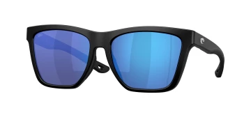Costa Del Mar 6S9122 PANGA II 06S9122 style-color 912206 Matte Black / Blue Mirror Lightwave Glass Lens