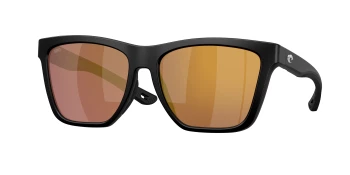 Costa Del Mar 6S9122 PANGA II 06S9122 style-color 912208 Matte Black / Gold Mirror Lightwave Glass Lens