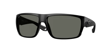 Costa Del Mar 6S9129 FLY LINE 06S9129 style-color 912901 Matte Black / Gray Lightwave Glass Lens