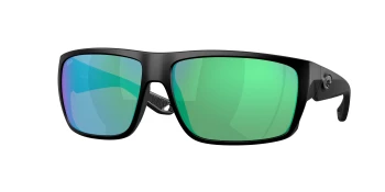 Costa Del Mar 6S9129 FLY LINE 06S9129 style-color 912903 Matte Black / Green Mirror Lightwave Glass Lens