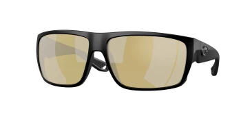 Costa Del Mar 6S9129 FLY LINE 06S9129 style-color 912906 Matte Black / Sunrise Silver Mirror Lightwave Glass Lens