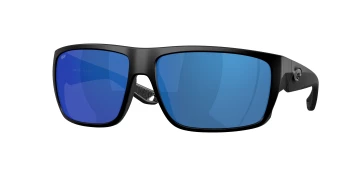 Costa Del Mar 6S9129 FLY LINE 06S9129 style-color 912909 Matte Black / Blue Mirror Polycarbonate Lens