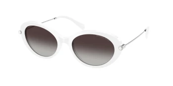 Michael Kors MK2245U ROCKAWAY 0MK2245U style-color 31008G Optic White / Dark Grey Gradient Lens