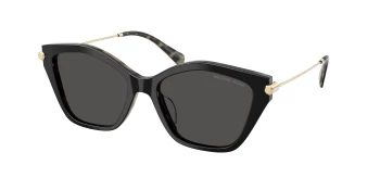 Michael Kors MK2246U CATSKILLS 0MK2246U style-color 395087 Black / Amber Tortoise / Dark Grey Solid Lens