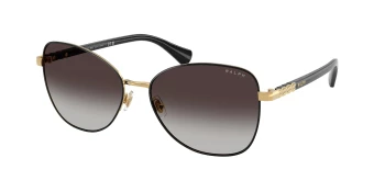 Ralph RA4147 style-color 94438G Shiny Black / Grey Gradient Lens