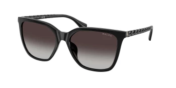 Ralph RA5328U style-color 50018G Shiny Black / Grey Gradient Lens