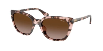 Ralph RA5330U style-color 605813 Shiny Pink Havana / Brown Gradient Lens