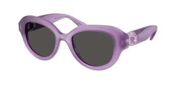Swarovski SK6037F style-color 107587 Milky Lilac / Dark Grey Lens