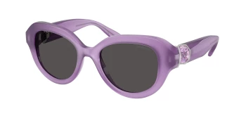 Swarovski SK6037 style-color 107587 Milky Lilac / Dark Grey Lens