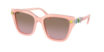 Swarovski SK6041 style-color 104114 Milky Pink / Gradient Brown Gradient Pink Lens