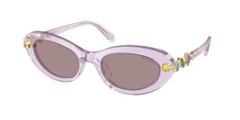 Swarovski SK6042 style-color 1079LA Transparent Lilac / Violet Lens