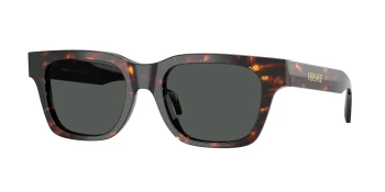 Versace VE4486 style-color 550987 Havana / Dark Grey Lens