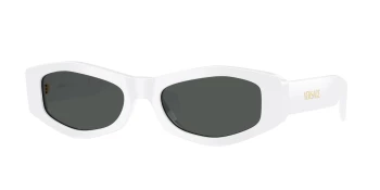 Versace VE4487 style-color 314/87 White / Dark Grey Lens