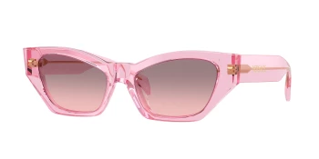 Versace VE4488U style-color 53705M Transparent Rose / Rose Gradient Grey Lens