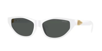 Versace VE4491U style-color 314/87 White / Dark Grey Lens