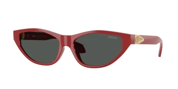 Versace VE4491U style-color 538887 Red / Dark Grey Lens