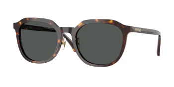 Versace VE4493D style-color 108/87 Dark Havana / Dark Grey Lens