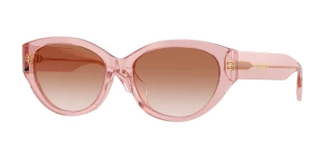 Versace VE4495D style-color 543413 Peach Transparent / Pink Gradient Lens