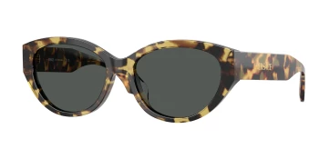 Versace VE4495D style-color 777/87 Brown Yellow Havana / Dark Grey Lens