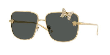 Versace VE2282 style-color 100287 Gold / Dark Grey Lens