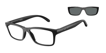 Arnette AN4356 GRAF 0AN4356 style-color 27581W Black / Black Rubber / Demo Lens