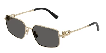 Tiffany TF3111 style-color 6021S4 Pale Gold / Dark Grey Lens