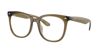 Ray-Ban RX4379VD style-color 8445 Transparent Dark Green