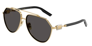 Dolce & Gabbana DG2315 style-color 02/87 Gold / Dark Grey Lens