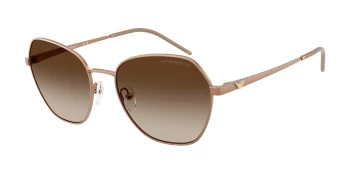 Emporio Armani EA2161 style-color 340013 Matte Tundra / Brown Gradient Lens