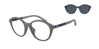 Emporio Armani EK4005U style-color 62771W Matte Grey / Clear Lens
