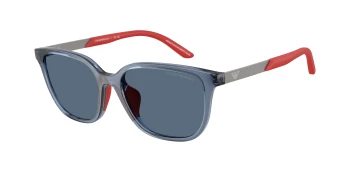 Emporio Armani EK4006U style-color 627880 Transparent Blue / Dark Blue Lens