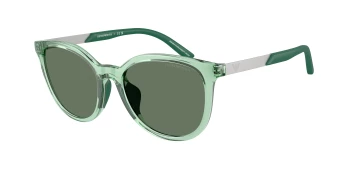Emporio Armani EK4007U style-color 628182 Shiny Transparent Green / Dark Green Lens