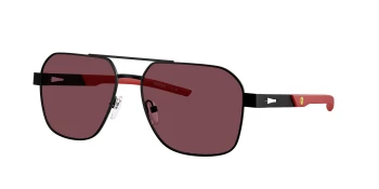 Ferrari Scuderia FZ5003 style-color 101/1E Matte Black / Red Ferrari Exclusive Lens