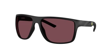 Ferrari Scuderia FZ6015U style-color 504/1E Matte Black / Red Ferrari Exclusive Lens