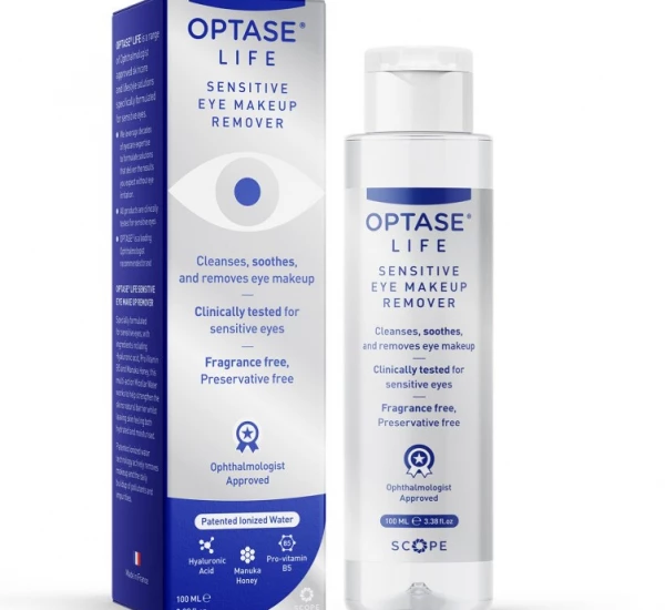 OPTASE&reg; Life Sensitive Eye Make Up Remover