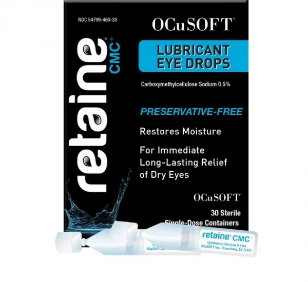 Retaine CMC Lubricant Eye Drops - 30 ct