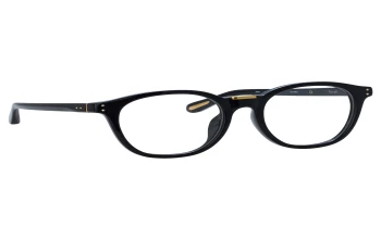 Linda Farrow LFL1480 Powell style-color 001 Black / Yellow Gold / Optical