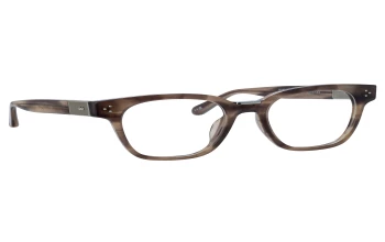 Linda Farrow LFL1481 Sanchez style-color 003 Grey Horn / White Gold / Optical