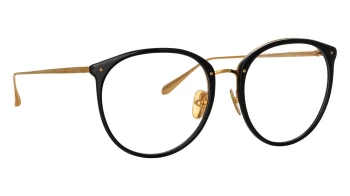 Linda Farrow LFL747 Kings style-color 033 Black / Yellow Gold