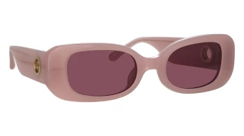 Linda Farrow LFL1117S Lola style-color 013 Lilac / Light Gold / Purple