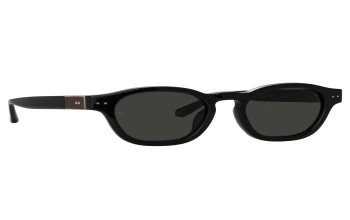 Linda Farrow LFL1404S Talbot style-color 007 Black / Yellow Gold / Grey