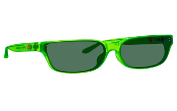 Linda Farrow LFL1467S Rui style-color 003 Neon Lime / Light Gold / Green