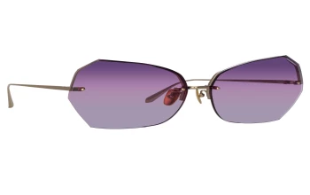 Linda Farrow LFL1546S Lila style-color 005 Light Gold / Purple Grad